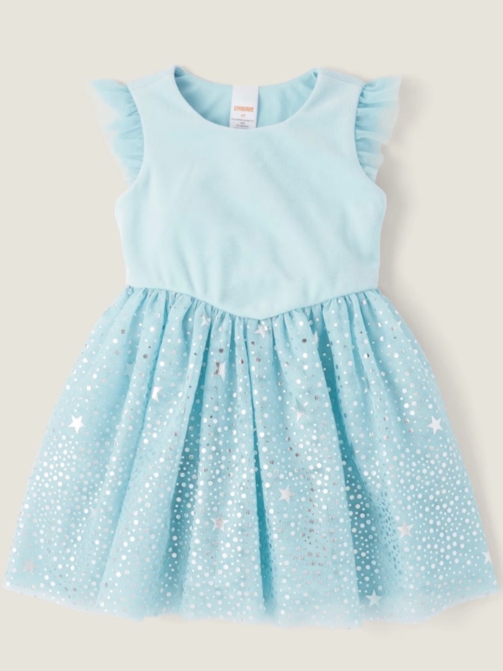 Gymboree Baby Blue Velvet Tulle Dress size 10 new